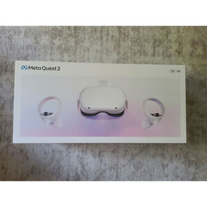 Oculus Meta Quest 2 VR Headset 128GB Bundle w/ Charging Dock & Accessories